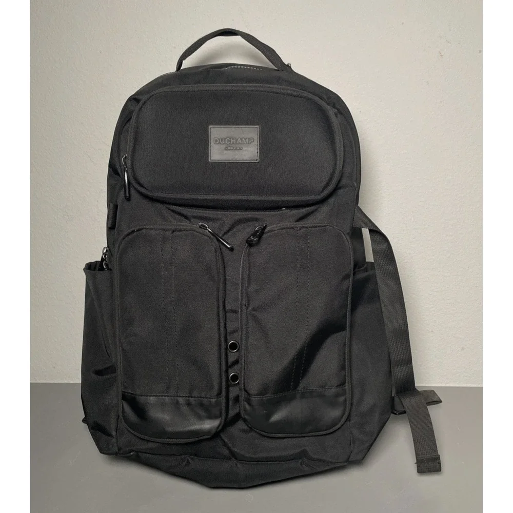 Duchamp London Men's Getaway‎ Expandable Carry-On Backpack Suitcase